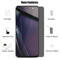 thumbnail image 5 of (3 Pack) for Motorola Moto G Stylus 5G 2023 / Moto G Power 5G 2023 Privacy Screen Protector Anti Spy Private Tempered Glass, 5 of 7