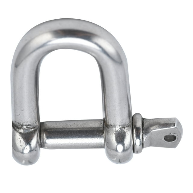 Manille en Acier Inoxydable 304, Ancre Robuste pour Connexions Sécurisées de Chaînes et Câbles pour Camping, Randonnée, Bateau, Remorquage en Jeep, Récupération Tout-Terrain et Matériel de Voile - Taille M16