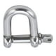 thumbnail image 4 of Grillete de anclaje de pasador de tornillo grillete en forma de D resistente a la corrosión de gran capacidad de carga para cadenas para barcos para Jeeps ANGGREK Otros, 4 of 8
