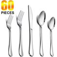 thumbnail image 1 of cuchillos, cucharas y tenedores son 12 cada uno Ormromra CJWUS-4950, 1 of 9