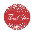 thumbnail image 1 of Darling Souvenir Sparkles Elegent Non Custoamized 45 Pcs Round Thank You Stickers-1.6 Inches, 1 of 4