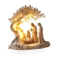 thumbnail image 2 of Figura del nacimiento de Jesús Strade Fareast Limited escultura acrílica decoración 18,2 cm x 20 cm, 2 of 8