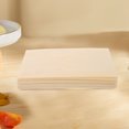 thumbnail image 4 of 50pcs Disposable Wood Sheet Food Plate Liner Greaseproof Appetizer Holder Food Packing Wood Sheet, 4 of 6
