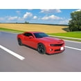 thumbnail image 5 of Ikon Motorsports Compatible with 10-13 Chevy Camaro V8 SS (Except ZL1 Model) ZL1 Style Front Bumper Lip Spoiler - Urethane PU, 5 of 7
