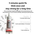 thumbnail image 6 of 3PCS 110ml B6000 Jewelry Glue Clear Rhinestone, Inlay Glue, Pendant Adhesive,Craft Adhesive Glue with Precision Tip Multifunctional Fabric Glue For Jewelry Making, Mobile Phone Repair, 6 of 10