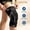 Black-M, variant on Knee Brace Adjustable Knee Sleeve Gel Pad Shock Absorption Joint Support Breathable Compression for Men Women Running Gym Hiking Training Recovery