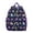 Purple-12, variant on Frog Student Backpack – Cute Green Frog Cartoon Print With Mushroom Flower Plant Nature Pattern