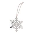 thumbnail image 2 of Christmas Bowknot Snowflake Pendant Ornament With Crystals For Tree Decoration Holiday Alloy Hanging Ornaments For Home Party Decor, 2 of 6