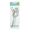 Way To Celebrate Easter Color-Changing Straws, 4 Pieces
