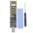 thumbnail image 2 of Placa convertidora, Nvme M.2 SSD a Nvme SS Dto US Adaptador SSD Conveter externo Salida de alta intensidad, 2 of 8