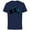 Navy, variant on Haunted Mansion Movie Hitchhiking Ghosts Trio - Short Sleeve Cotton T-Shirt for Adults - Customized-Charcoal