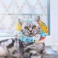 thumbnail image 2 of Collier de Protection pour Animaux de Compagnie, Collier de Récupération pour Chat, Collier Anti-Morsure pour Animal Mignon, Collier Réglable pour Chat, Collier en Coton Doux pour la Cicatrisation des Plaies après une Chirurgie pour Animaux de Compagnie (Jaune), L, 2 of 4