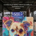 thumbnail image 3 of Bathroom Scale, Highly Accurate Digital Body Scale,Precisely Measures Weight up to 400 lbs-Adorable Dog With Expressive Eyes And Soft Fur, 3 of 4