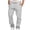 Gray, variant on Cargo Work Pants for Men Elastic Waist Workout Joggers Outdoor Casual Hiking Sweatpants with Multi Pockets