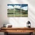 thumbnail image 2 of Elephant Stock Western Sky I Wall Art - Horizontal Multi Panel Canvas - Living Room Wall Decor - Nature Multi Panel - Green And Brown Decor By Ethan Harper - 23" x 14", 2 of 4