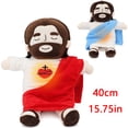 thumbnail image 2 of Peluche de Jesús que respira de 40 cm, muñeco de Jesús relajante para bebés, ajuste de cuatro velocidades, compañero de sueño musical para niños, juguete de regalo de Navidad, 2 of 5