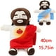 thumbnail image 2 of Peluche de Jesús que respira de 40 cm, muñeco de Jesús relajante para bebés, ajuste de cuatro velocidades, compañero de sueño musical para niños, juguete de regalo de Navidad, 2 of 5