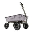 thumbnail image 3 of Gorilla Carts 5 Cu Ft Poly Dump Cart with Quick-Release, 800 lb Capacity, Gray, 3 of 9