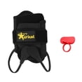 thumbnail image 3 of Entrenador de muñeca de guantes de billar, corrección de posición con brazalete de entrenamiento de billar, guante de piscina correcta pulsera Pulsera roja, 3 of 9