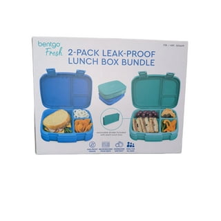  Bentgo Fresh (Aqua) – Leak-Proof & Versatile 4-Compartment Bento-Style  Lunch Box – Ideal for Portion-Control and Balanced Eating On-The-Go –  BPA-Free and Food-Safe Materials: Home & Kitchen