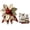 bird, variant on Angel Animal Patchwork DIY Wreath Kit, Complete Sewing Craft Set With Pre‑Cut Fabric & Tools, Make Custom Holiday Door Bow Hanging Ornament, 20"‑25" Finished Size