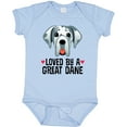 thumbnail image 3 of Inktastic Great Dane Dog Lover Boys or Girls Baby Bodysuit, 3 of 5
