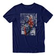 thumbnail image 2 of Marvel Spider-Man Men's Masked Heroine Panels T-Shirt (Iris Navy, S-XXXL), 2 of 4
