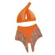 thumbnail image 2 of Conjunto de bikini para mujer, sujetador con copa acolchada, ropa de playa de nailon a la moda para fiestas y viajes. SG, 2 of 9