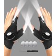 thumbnail image 1 of MOIPEJO LED Flashlight Gloves Waterproof, Valentines Day Gift for Him Men Boyfriend Husband, Cool Gadget Finger Lights for Fishing Camping, Father's Day Birthday Christmas Gifts, 1 of 8