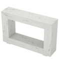 thumbnail image 7 of Tribesigns 47-Inch Console Table, Farmhouse Entryway Console Table with Storage, Industrial White Accent Table for Living Room, Entrance, 7 of 7