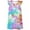 Hot Pink, variant on HNMKIU Soft Kids Girls Sleep Dress Gown Toddler Casual Wear Cute Short Sleeve Nightgown For Home Hot Pink,L