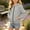Gray, variant on Fesfesfes Girls Full Zip Hoodie Long Sleeve Solid Color Sweatshirt Jacket with Pockets, Casual Hooded Top for Kids School Daily Wear Ages 4-15 Years