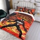 thumbnail image 3 of Marvel Zombies Conjunto de sábanas temático, trío de piezas, cómodo y amigable con la piel, diseño único, regalo de decoración para el hogar para familiares, amigos y fans,173cm *218cm, 3 of 6