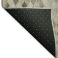 thumbnail image 3 of Addison Rugs Mayfield Washable Cowhide Small Diamonds Gray Rectangle Rug, 10' x 14', 3 of 6