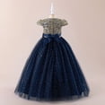 thumbnail image 4 of EnJoCho Flower Girl Dress Applique Tulle Dresses Wedding Guest Communio𝗇 Birthday Par𝗍y Pageant Baptism Princess Gown Teenage Wedding Dress Fl𝗈wy, 4 of 9