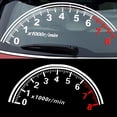 thumbnail image 2 of Fashion Reflective Car Sticker Rear Windshield Speedometer Decor Graphics Decal, 2 of 7