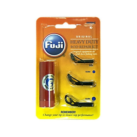 UPC 701121432519 product image for Fuji Large Rod Tip Repair 3 Large/Salt Silver Tips And Glue | upcitemdb.com