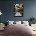 thumbnail image 3 of Hieng The third of a set of three Mexican Wall Art Colorful Mexican Doors Painting Canvas PRINT Traditional Hacienda Architecture Wall Decor, 3 of 6