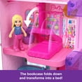 thumbnail image 6 of Polly Pocket Barbie Dreamhouse Compact, Dollhouse Playset with 3 Micro Dolls, 1 Pet & 11 Accessories, 6 of 7