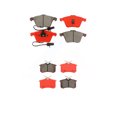 thumbnail image 1 of Front Rear Semi-Metallic Brake Pads Kit For 2003-2004 Audi A6 Quattro With 321mm Diameter Rotor Single Piston Caliper, 1 of 2