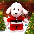 thumbnail image 4 of Methold Frío Invierno Navidad Mascotas Ropa Engrosada Cálida Mantener Cómodo Traje de Papá Noel Ropa de Dibujos Animados para Caminar Xl Type2 NO2, 4 of 6