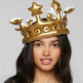thumbnail image 1 of POINTERTECK 1PC Inflatable Crown Queen For The Day Toy birthday Party Favour Night Present, 1 of 3