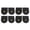 4 Paires, variant on Rubber Pad for Shoes, Glue on Heels Pads Potector Replacement Tips, DIY Shoes Repair Supplies e