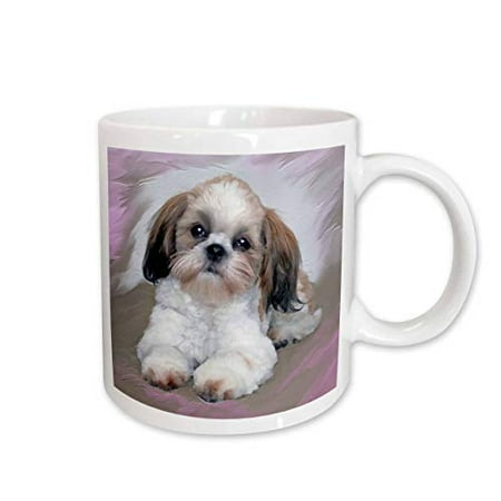 

3dRose Shih Tzu puppy Ceramic Mug 11-ounce