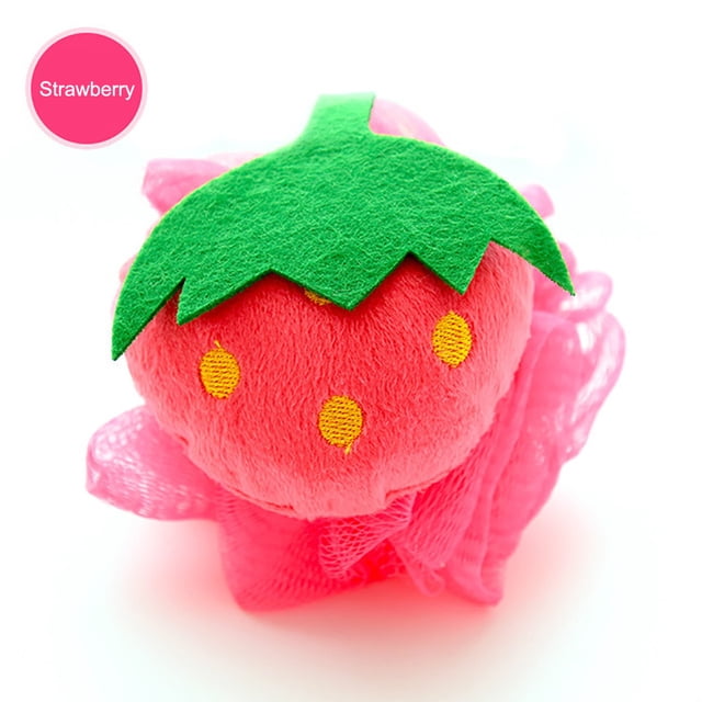 Fiudx Artículos en oferta con ofertas flash Baño con forma de fruta Baño Baño Flor Baño burbujeante Limpiar Exfoliación