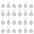 thumbnail image 1 of 50Pcs Portable Acrylic Photo Keyrings Personalised Round Picture Frame Keyring, 1 of 6