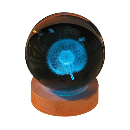 

Christmas Gift Romantic Moon Projectors Lamp 7 Color Bedroom Decor LED Night Light Crystsal Ball Night Light Solar System Starry Lamp STYLE D