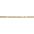 thumbnail image 3 of 14K Yellow Gold 3.0mm D/C Milano Rope Chain (24 X 3) Made In Peru mil060-24, 3 of 5