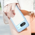 thumbnail image 6 of Feishell Clear Case for Google Pixel 7 6.3 inch,Shockproof Hybrid Soft TPU Bumper Anti-Scratch Hard Acrylic Back Transparent Slim Phone Case Cover for Google Pixel 7,Blue, 6 of 8