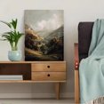 thumbnail image 5 of UXIEQU Mountain Valley Landscape Canvas Wall Art Print 15.75x11.81 Inches, 5 of 8